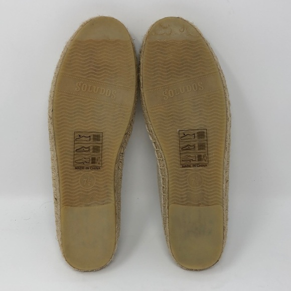 NWOT Soludos X Jason Polan Lips Espadrilles Sz 7.5 - Picture 8 of 10